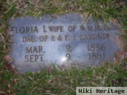 Floria I. Gardner Hinshaw