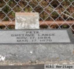 Gustave "pete" Lange