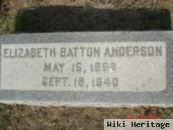 Elizabeth Bailey Batton Anderson