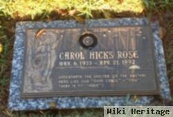 Erma Carol Hicks Rose