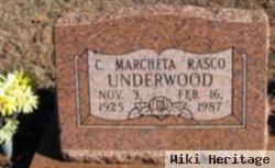 C Marcheta Rasco Underwood