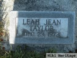 Leah Jean Taylor