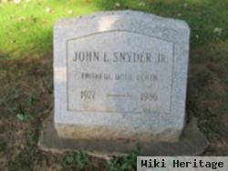 John E. Snyder, Jr