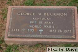 George W. Buckmon