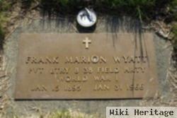 Frank Marion Wyatt