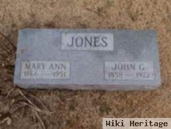 Mary Ann Ziegler Jones