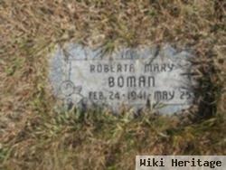 Roberta Mary Boman