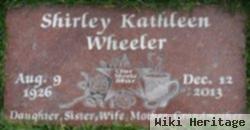 Shirley Kathleen Williams Wheeler