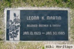 Leona K Martin