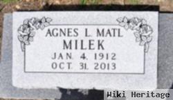 Agnes Lillian Matl Milek