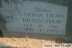 Nona Dean Crowley Bradshaw