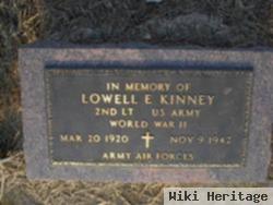 Lieut Lowell E Kinney