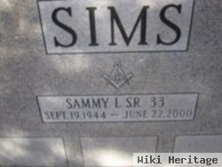 Sammy L Sims, Sr