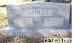 John Newt Sadler