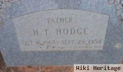 Henry Thomas "h.t." Hodge