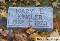 Mary Elizabeth Kinsler