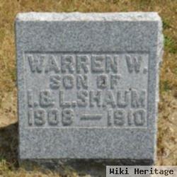 Warren Weaver Shaum