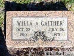 Willa A Gaither