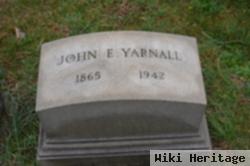 John E Yarnall