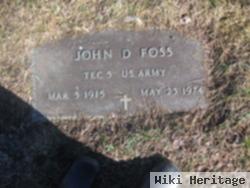 John D Foss