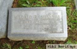 Mildred R Shannon