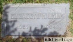 Elizabeth M Hall