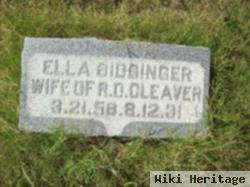 Elmira L. "ella" Biddinger Cleaver