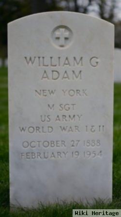 William G Adam