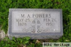 M. A. Powers