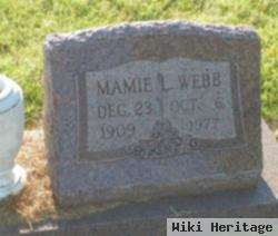 Mamie L Webb