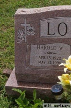 Harold W Long