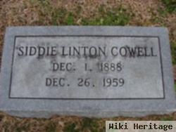 Siddie Linton Cowell