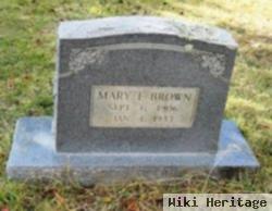 Mary Edith Brown