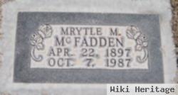 Myrtle M.. Mcfadden