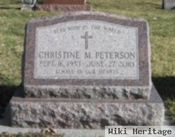 Christine M. Witschonke Peterson