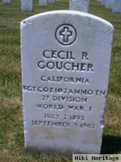 Cecil R Goucher