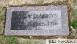 Edna W Congrove