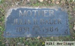 Julia R. Bauer