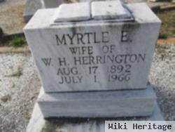 Myrtle Edith Stone Herrington