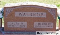 F Herbert Waldrop