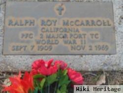 Ralph Roy Mccarroll