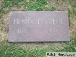 Henry Franklin Velde