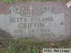 Betty Roland Jaqua Griffin