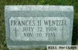 Frances H Wentzel