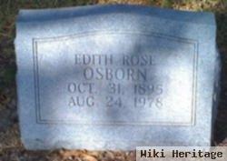 Edith Rose Osborn