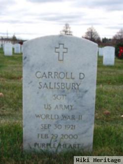 Carroll D Salisbury