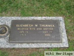 Elizabeth W Thurmer