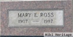 Mary E Ross