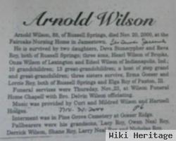 Arnold Wilson