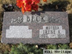 Irene K Beck